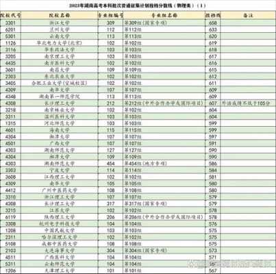 湖南高考本科一批志愿（湖南高考本科批次录取）