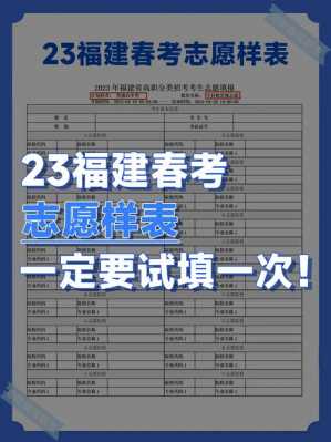 福建教育考试院征集志愿（福建省教育考试院官网志愿样表）