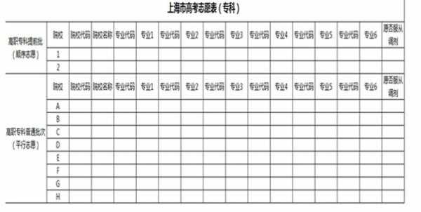 上海普通高校模拟志愿（上海普通高校模拟志愿填报）