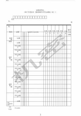 重庆普通高校志愿表（重庆普通高校招生考生志愿表样表）