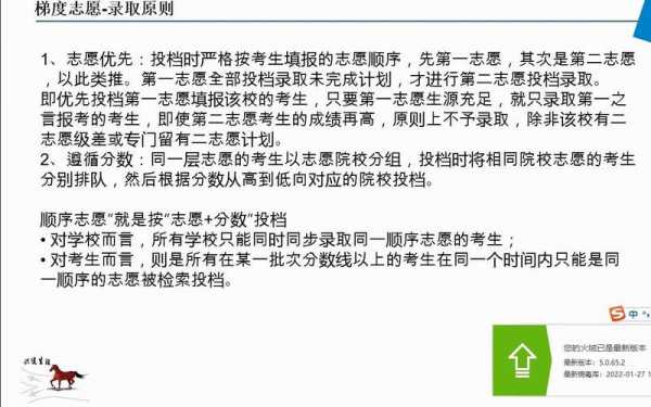 梯度志愿被退档怎么办（梯度志愿已经投档是什么意思）