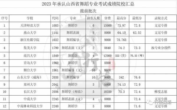 2020贵州舞蹈艺考志愿（贵州舞蹈艺考总分多少）